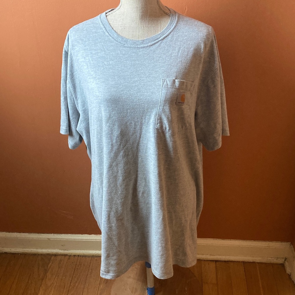 Carhartt Light Gray Short Sleeve Tee - XLT